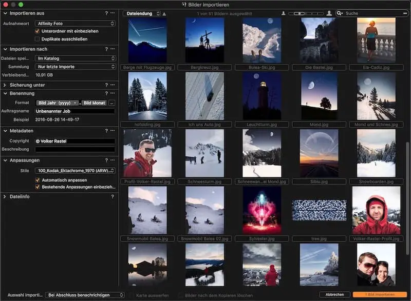 Capture One Workflow: Import