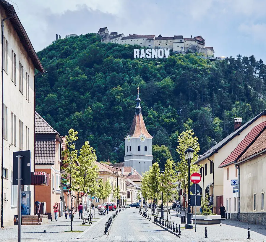 Bauernburg Rosenau / Cetatea Rasnov-Rumänien