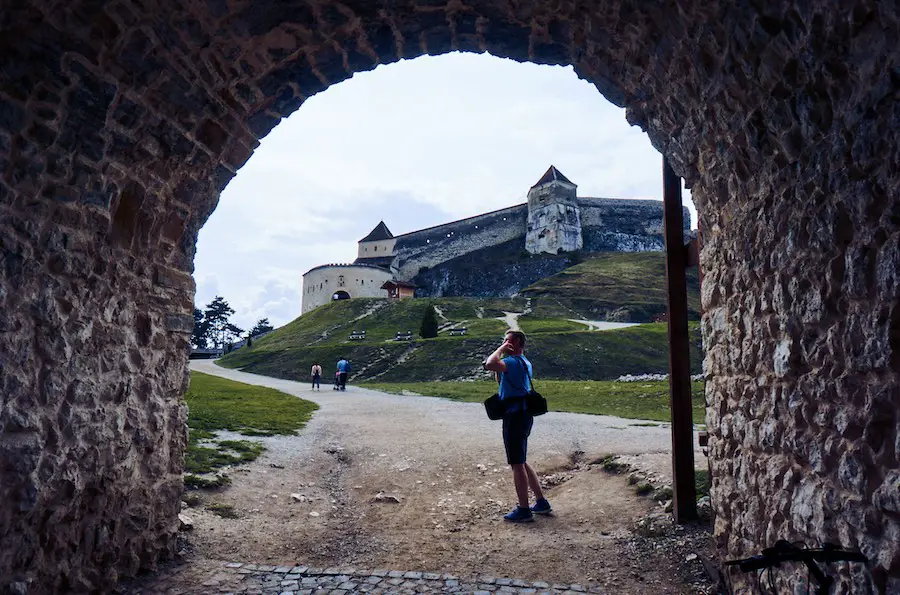 Bauernburg Rosenau / Cetatea Rasnov - Rumänien