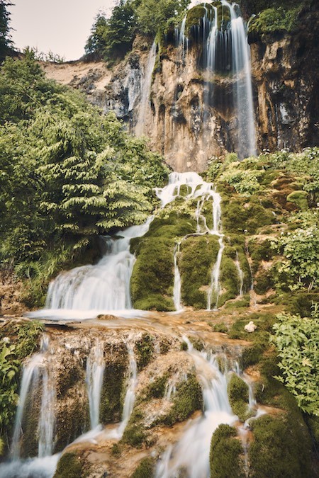 Wasserfall Pisoaia in Rumänien