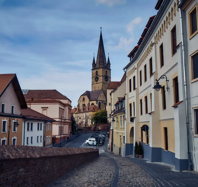 Sibiu Hermannstadt - die evangelische Stadtpfarrkirche