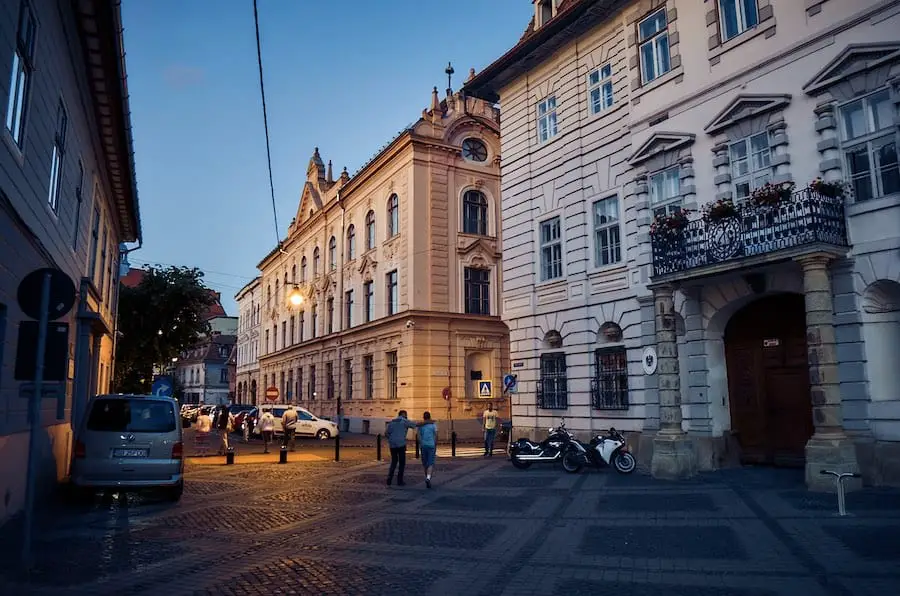 Sibiu Hermannstadt - das Filek Palast