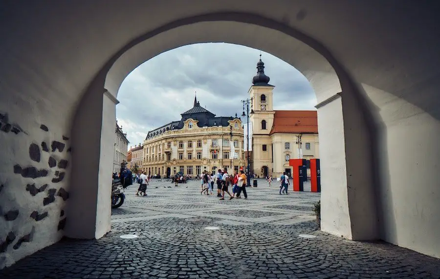 Sibiu Hermannstadt - Passage zum Großem Ring