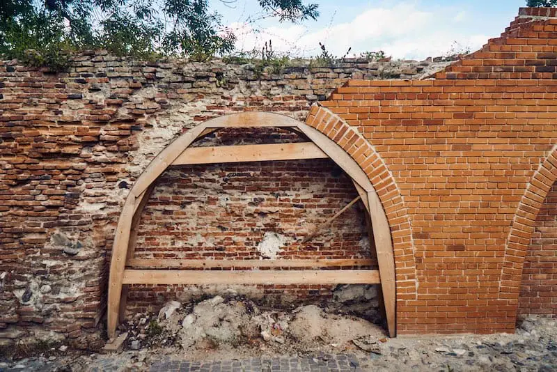 Sibiu Hermannstadt - Restaurierung der Stadtmauer