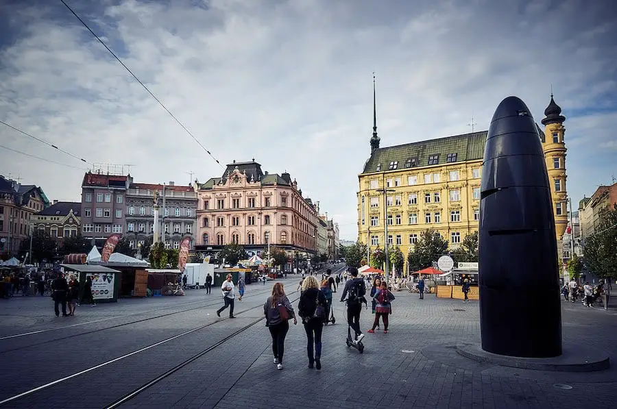 Brünn - der Freiheitsplatz