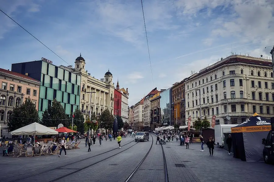 Brünn - der Freiheitsplatz