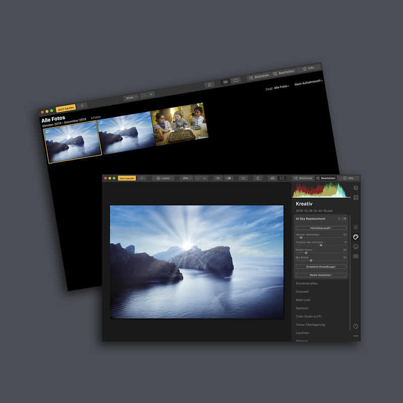 Fotosoftware-Skylum-Luminar-Fotoverwaltung
